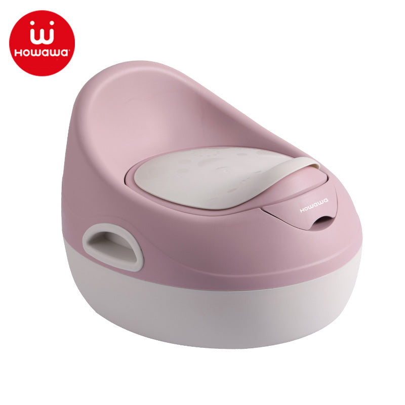 Howawa baby potty training toilet seat modern potty trainer a5021 pink front photo