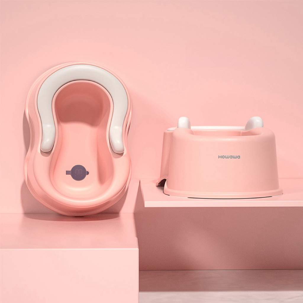 Howawa Baby Washing Basins for delicate areas Pink