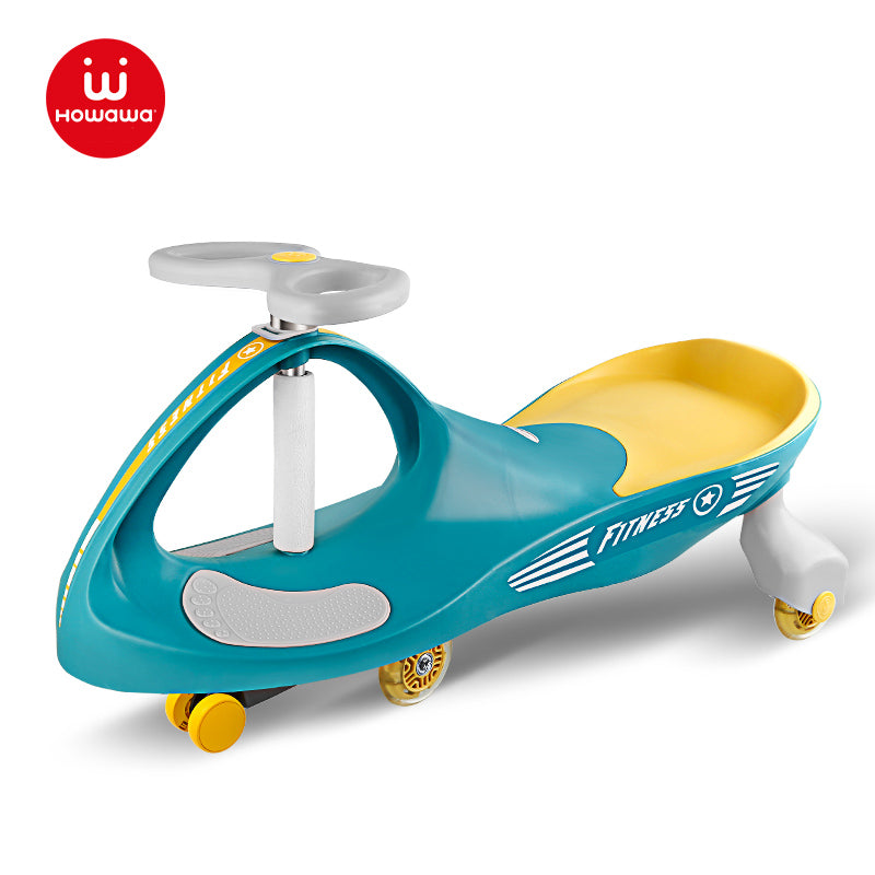 howawa ride on toy twist car classic blue front