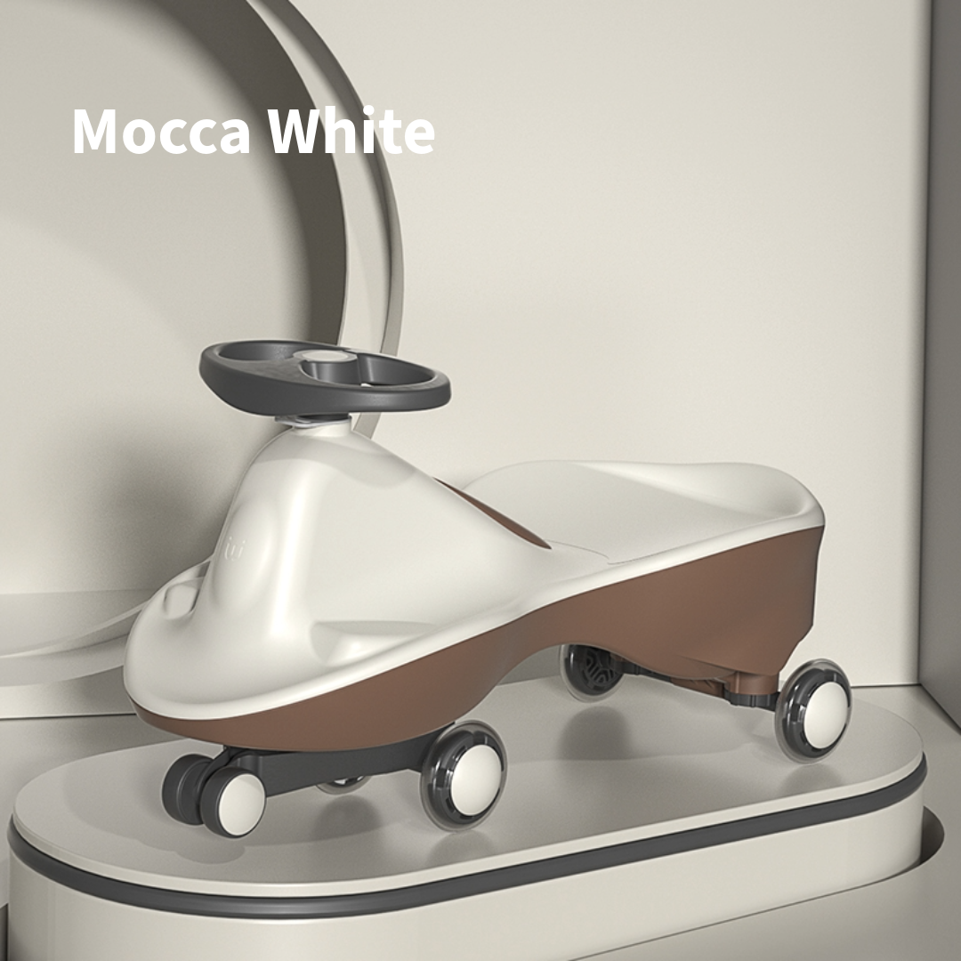 howawa ride on toy twist car flagship mocha white