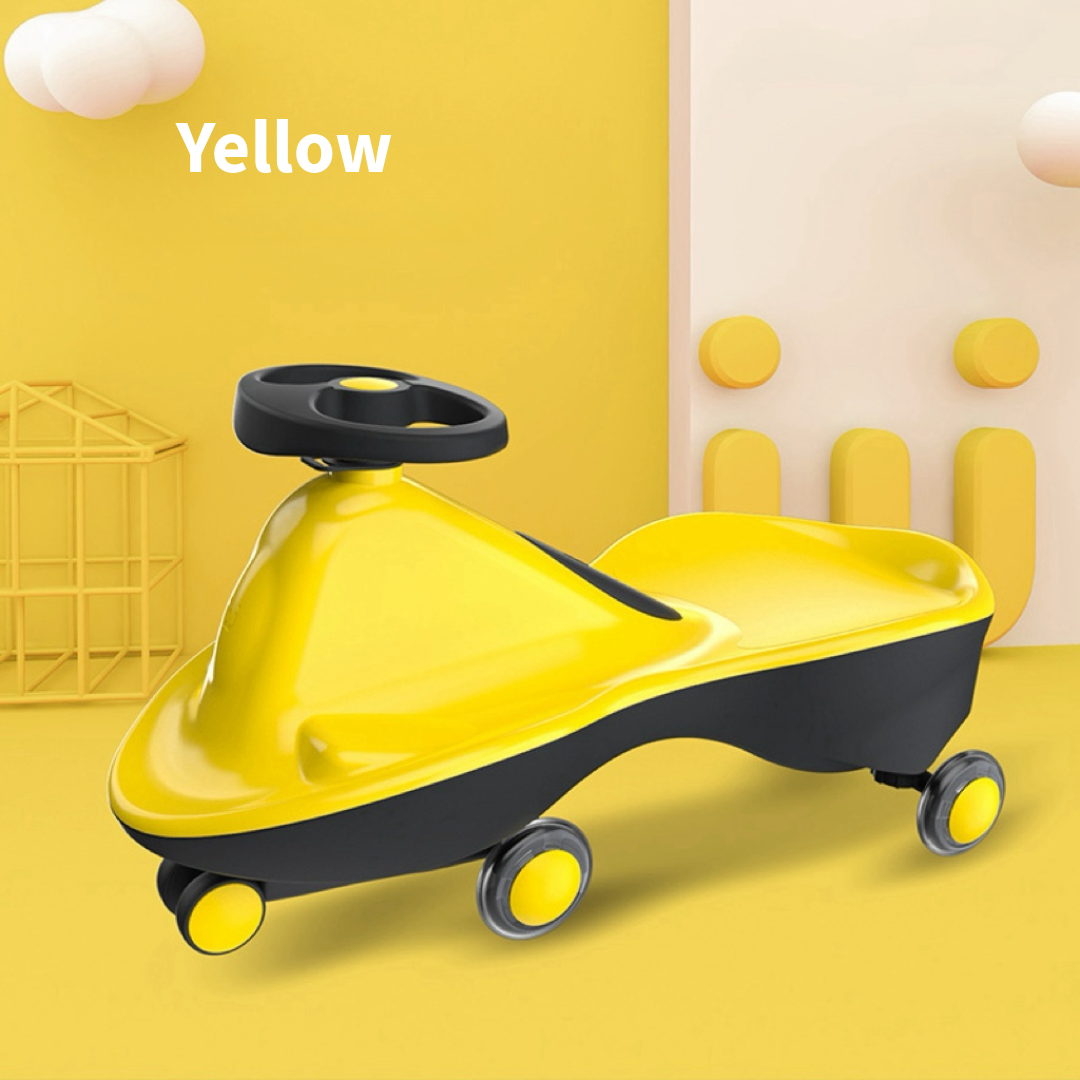 howawa ride on toy twist car flagship yellow