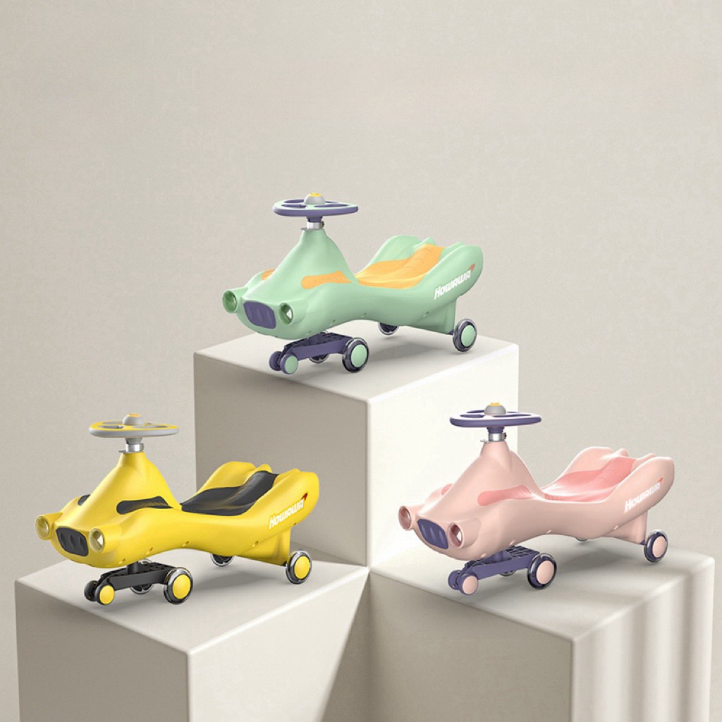 howawa ride on toy twist car furioso three colour