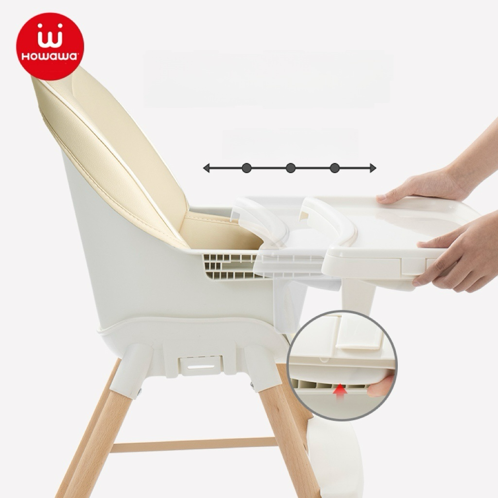 howawa baby high chair feeding chair h8843 adjustable food tray