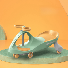 howawa ride on toy twist car classic green