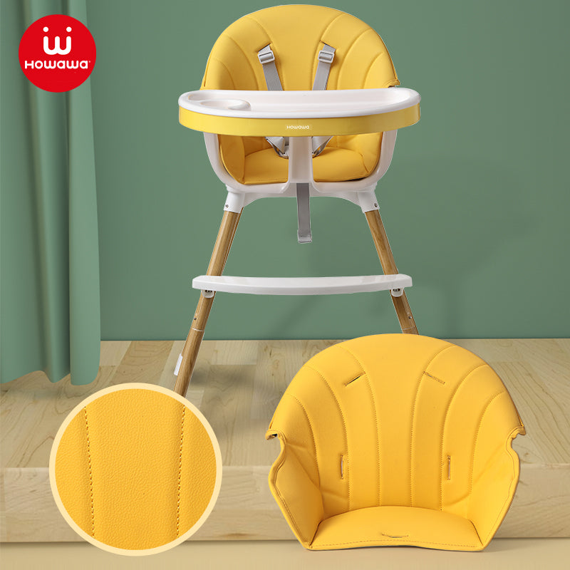 howawa baby high chair feeding chair pu cushion